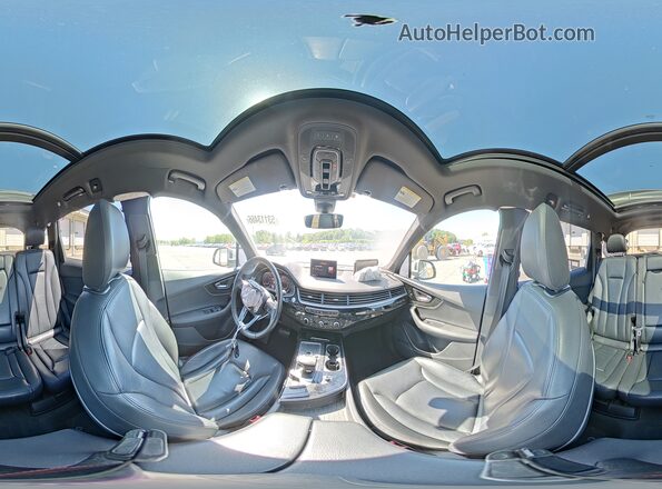 WA1LAAF74JD040431 2018 AUDI Q7 White Vista interior de 360 grados