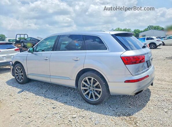 WA1LAAF74JD044995 2018 AUDI Q7 Silver Tył lewy