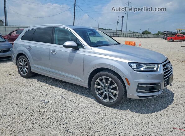 WA1LAAF74JD044995 2018 AUDI Q7 Silver Przód prawy