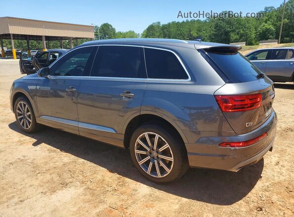 WA1LAAF74KD013733 2019 AUDI Q7 Gray Հետևի ձախ