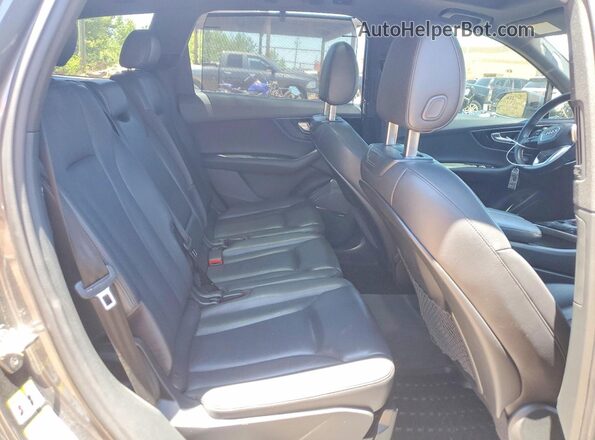 WA1LAAF74KD013733 2019 AUDI Q7 Gray Սալոնի հետևի տեսք
