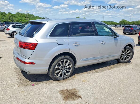 WA1LAAF74KD040155 2019 AUDI Q7 Серебряный Задняя правая четверть