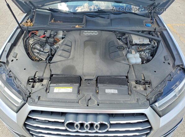 WA1LAAF74KD040155 2019 AUDI Q7 Серебряный Вид подкапотного пространства