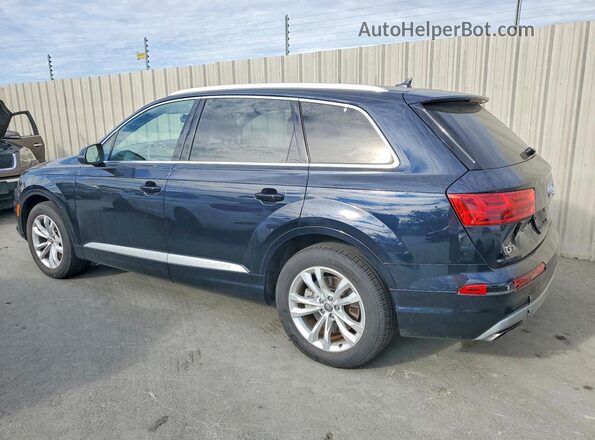WA1LAAF75HD032851 2017 AUDI Q7 Синий Задняя левая четверть