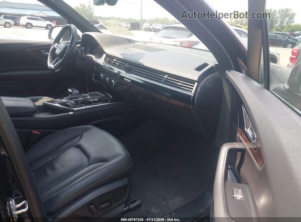 WA1LAAF75HD033174 2017 AUDI Q7 Black Սալոնի դիմացի տեսք