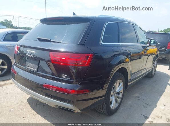 WA1LAAF75HD033174 2017 AUDI Q7 Black Հետևի աջ