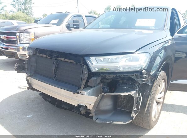 WA1LAAF75HD033174 2017 AUDI Q7 Black Դիմացի տեսք