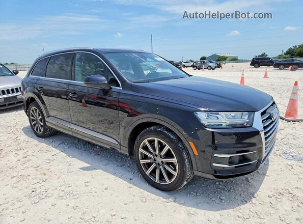 WA1LAAF75HD035524 2017 AUDI Q7 Black Передня права чверть