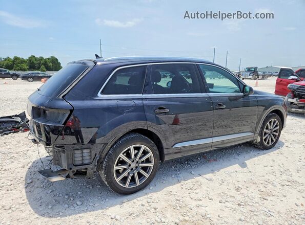 WA1LAAF75HD035524 2017 AUDI Q7 Black Задня права чверть