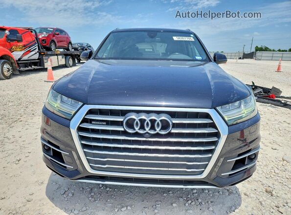 WA1LAAF75HD035524 2017 AUDI Q7 Black Вид спереду