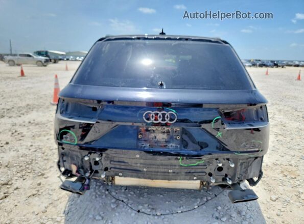 WA1LAAF75HD035524 2017 AUDI Q7 Black Вид ззаду