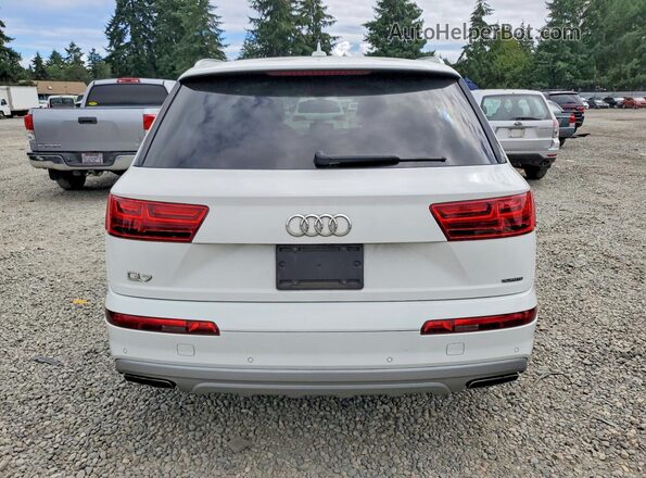 WA1LAAF75KD034610 2019 AUDI Q7 White Вид ззаду