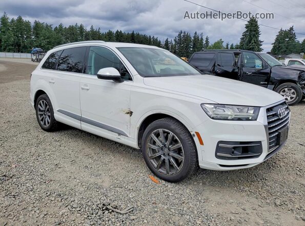 WA1LAAF75KD034610 2019 AUDI Q7 White Передня права чверть