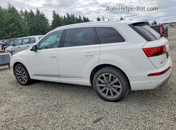 WA1LAAF75KD034610 2019 AUDI Q7 White Задня ліва чверть