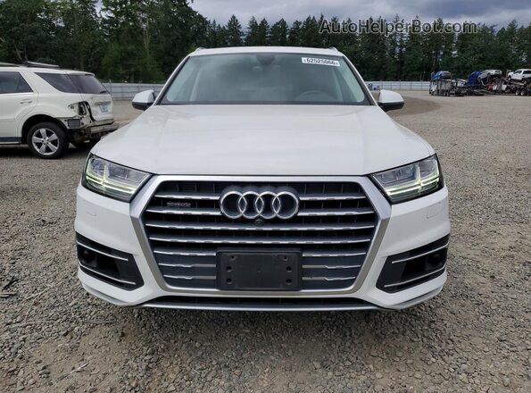 WA1LAAF75KD034610 2019 AUDI Q7 White Вид спереду