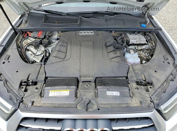 WA1LAAF75KD034610 2019 AUDI Q7 White Вид підкапотного простору