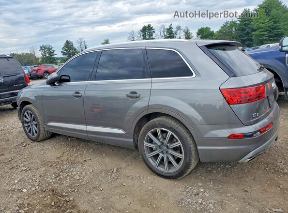 WA1LAAF76HD002080 2017 AUDI Q7 Gray Trasero izquierdo