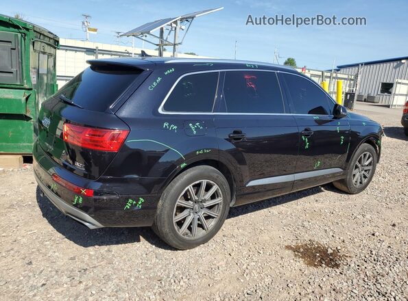 WA1LAAF76HD007733 2017 AUDI Q7 Black Tył prawy