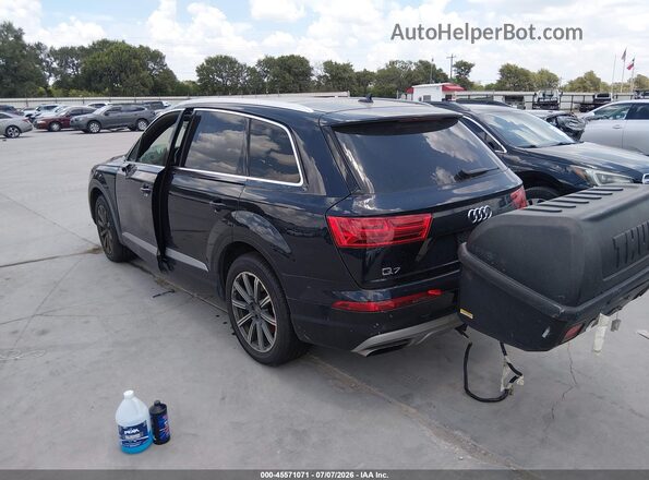 WA1LAAF76HD017033 2017 AUDI Q7 Black Tył lewy