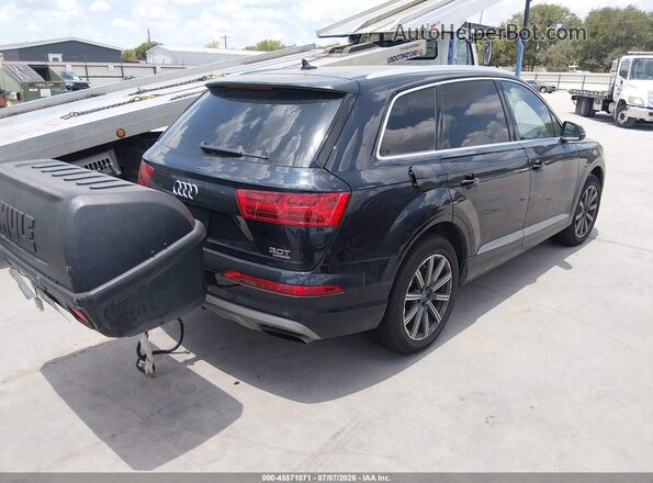 WA1LAAF76HD017033 2017 AUDI Q7 Black Tył prawy