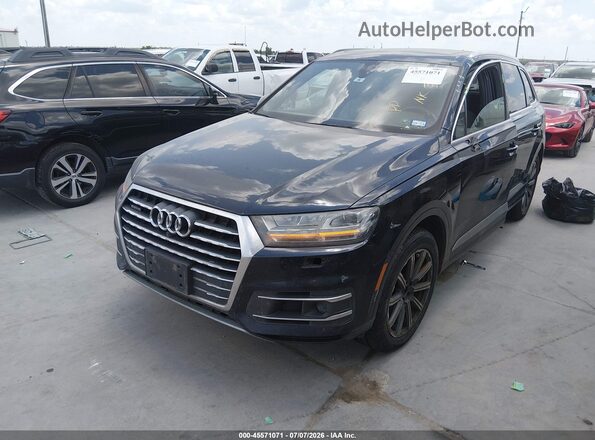WA1LAAF76HD017033 2017 AUDI Q7 Black Przód lewy