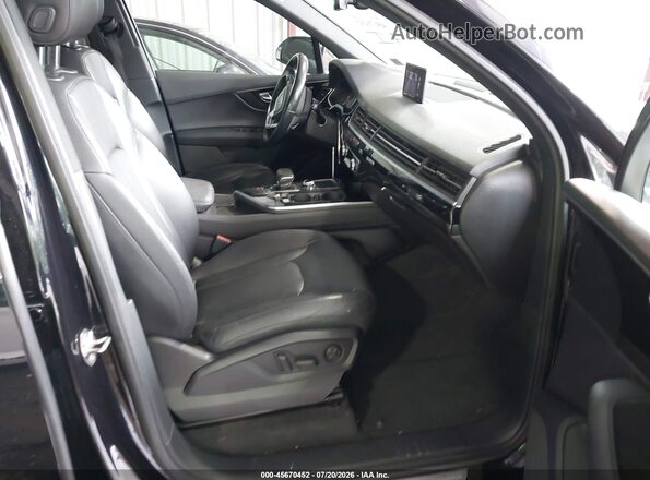 WA1LAAF76HD028338 2017 AUDI Q7 Blue Vista interior delantera