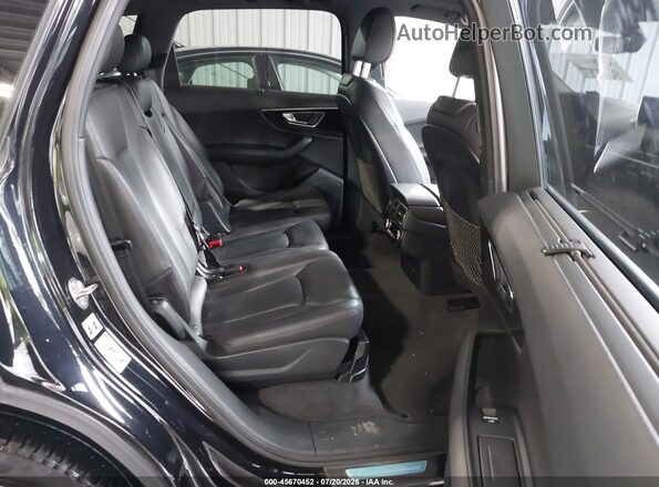 WA1LAAF76HD028338 2017 AUDI Q7 Blue Vista de la etiqueta del VIN