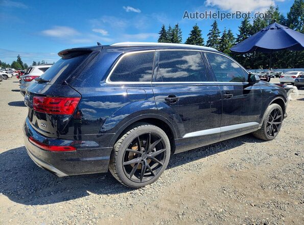 WA1LAAF76HD039212 2017 AUDI Q7 Blue უკანა მარჯვენა