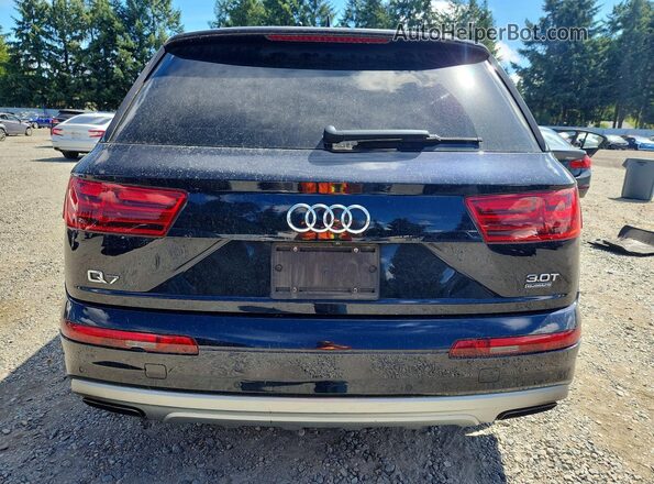 WA1LAAF76HD039212 2017 AUDI Q7 Blue უკანა ხედი