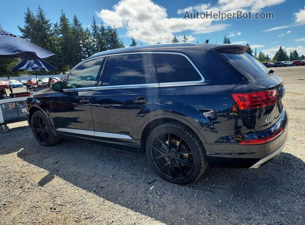 WA1LAAF76HD039212 2017 AUDI Q7 Blue უკანა მარცხენა
