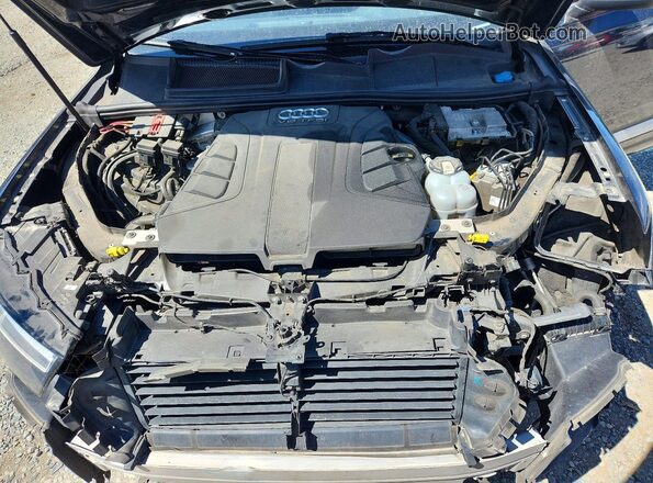 WA1LAAF76HD039212 2017 AUDI Q7 Blue ძრავის განყოფილების ხედი