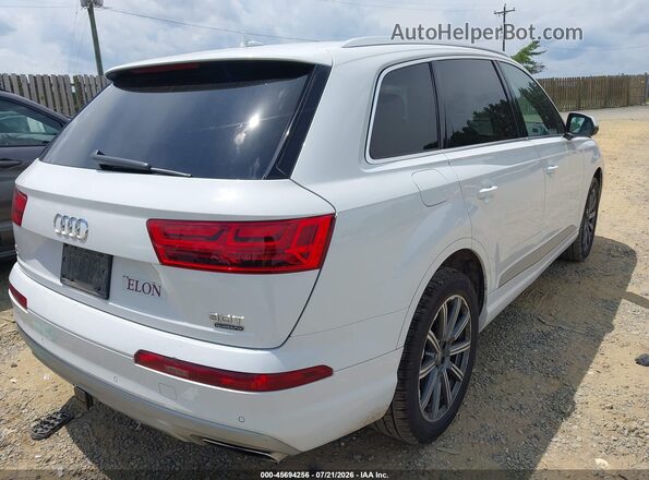 WA1LAAF76HD050372 2017 AUDI Q7 White Հետևի աջ