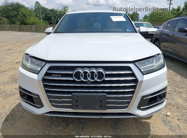 WA1LAAF76HD050372 2017 AUDI Q7 White Դիմացի տեսք