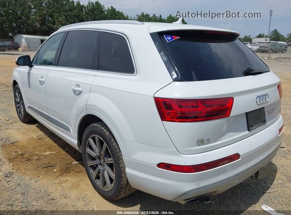 WA1LAAF76HD050372 2017 AUDI Q7 White Հետևի ձախ