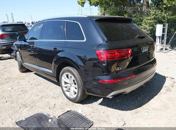 WA1LAAF76JD010122 2018 AUDI Q7 Black Հետևի ձախ