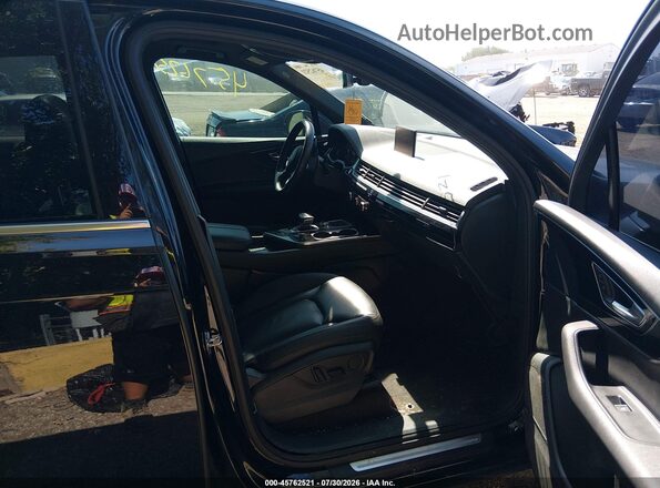 WA1LAAF76JD010122 2018 AUDI Q7 Black Սալոնի դիմացի տեսք