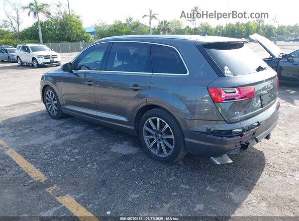 WA1LAAF76JD037210 2018 AUDI Q7 Gray Հետևի ձախ