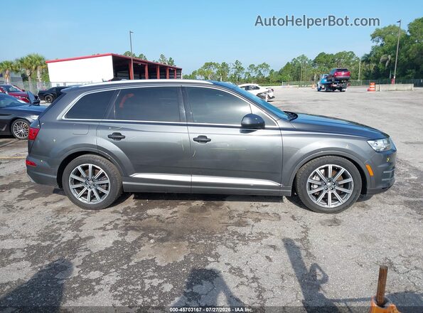 WA1LAAF76JD037210 2018 AUDI Q7 Gray Սալոնի հետևի տեսք