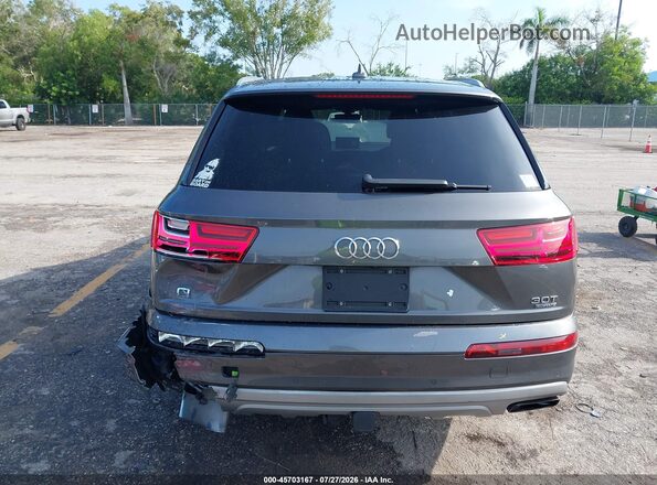 WA1LAAF76JD037210 2018 AUDI Q7 Gray 