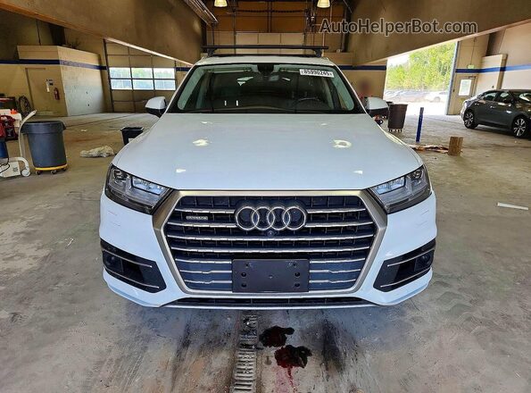 WA1LAAF76JD038308 2018 AUDI Q7 White წინა ხედი