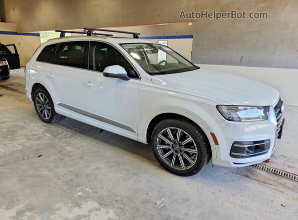 WA1LAAF76JD038308 2018 AUDI Q7 White წინა მარჯვენა