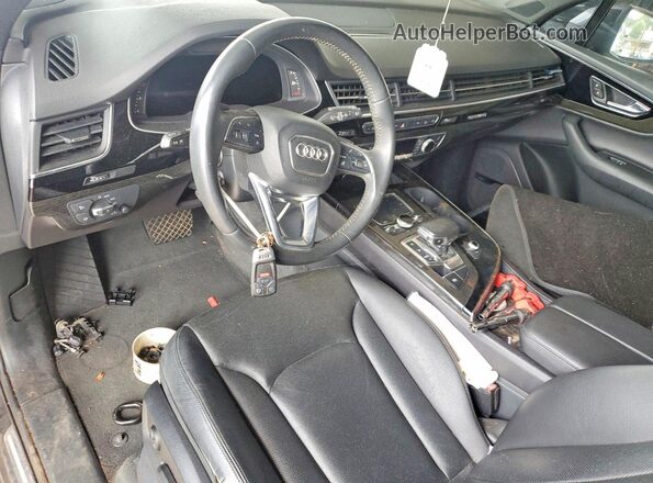 WA1LAAF76JD050099 2018 AUDI Q7 Gray წინა პანელის ხედი