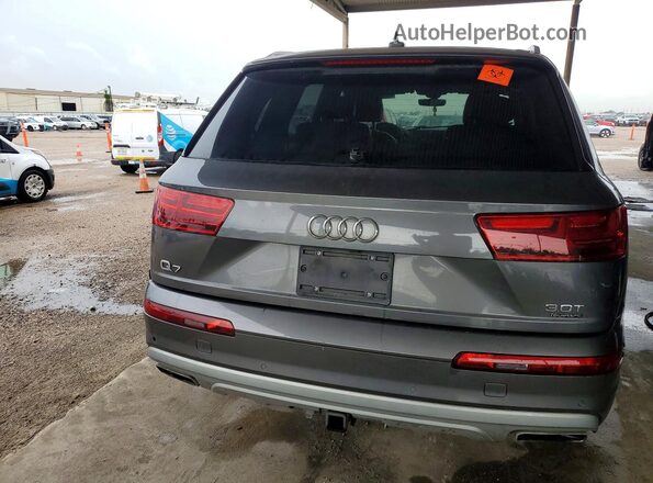 WA1LAAF76JD050099 2018 AUDI Q7 Gray უკანა ხედი