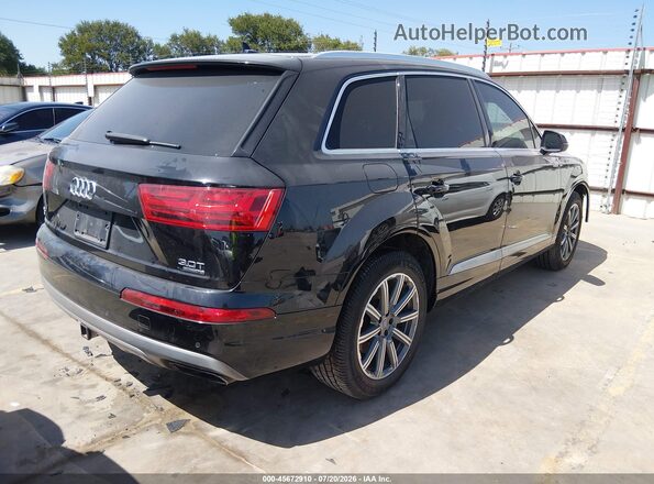 WA1LAAF76JD052323 2018 AUDI Q7 Black Trasero derecho