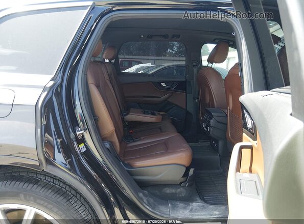 WA1LAAF76JD052323 2018 AUDI Q7 Black Vista de la etiqueta del VIN