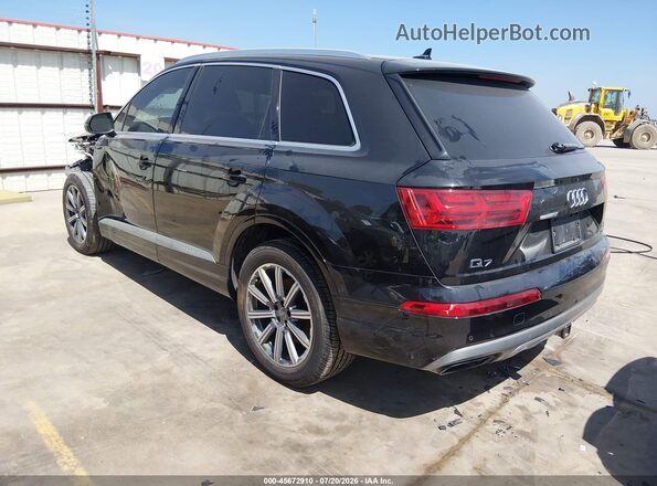 WA1LAAF76JD052323 2018 AUDI Q7 Black Trasero izquierdo