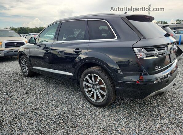 WA1LAAF76KD011322 2019 AUDI Q7 Black უკანა მარცხენა