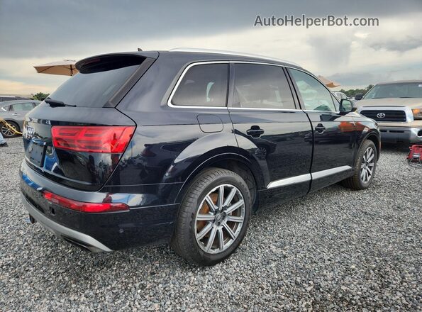 WA1LAAF76KD011322 2019 AUDI Q7 Black უკანა მარჯვენა