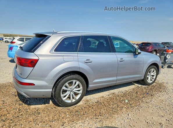 WA1LAAF77HD012861 2017 AUDI Q7 Silver Rear right