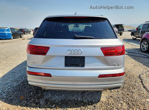 WA1LAAF77HD012861 2017 AUDI Q7 Silver Rear view